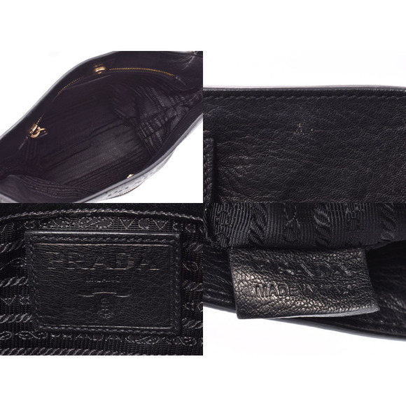 Prada Shoulder Leather Black Bag - Picture 8 of 12